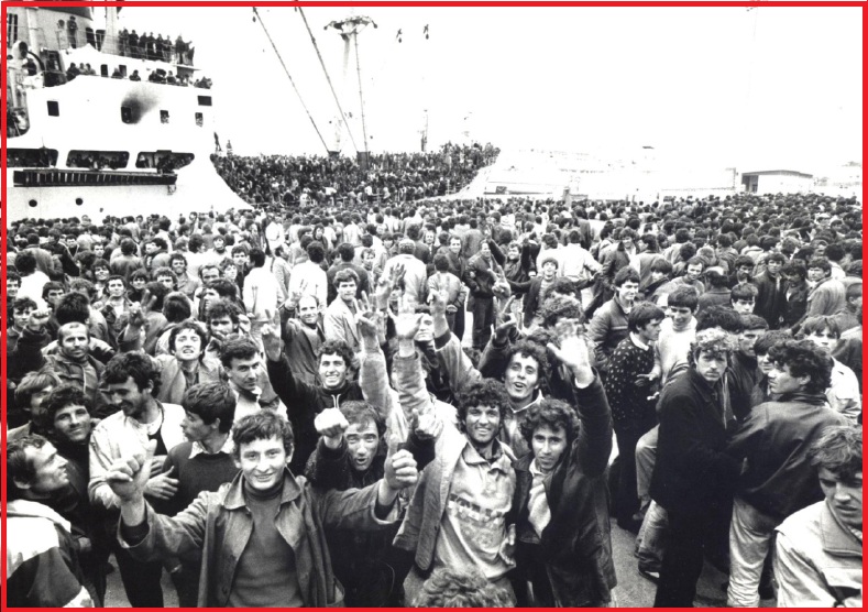 L’esodo albanese del 1991 “Diario dall’inferno di Brindisi” (1) – [Giuseppe Marchionna]
