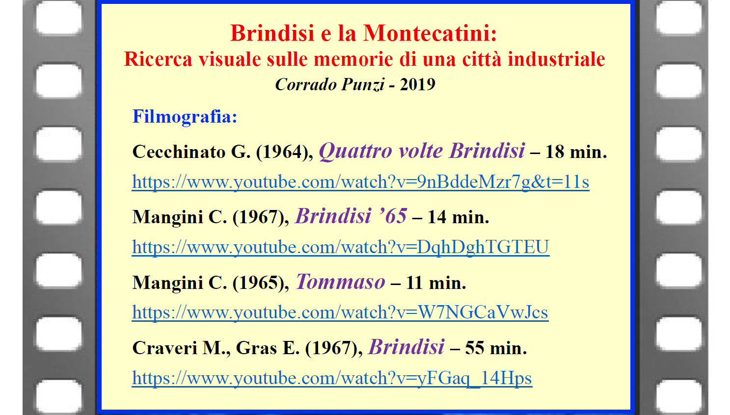 Brindisi e la Montecatini: ricerca visuale sulle memorie di una città industriale – [Corrado Punzi]