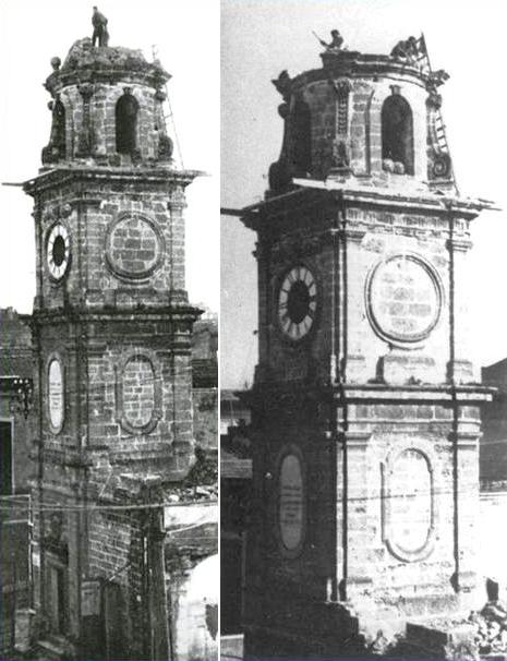 Nel 1956 fu abbattuta la Torre dell’orologio di Brindisi – [Gianfranco Perri + Giovanni Membola]
