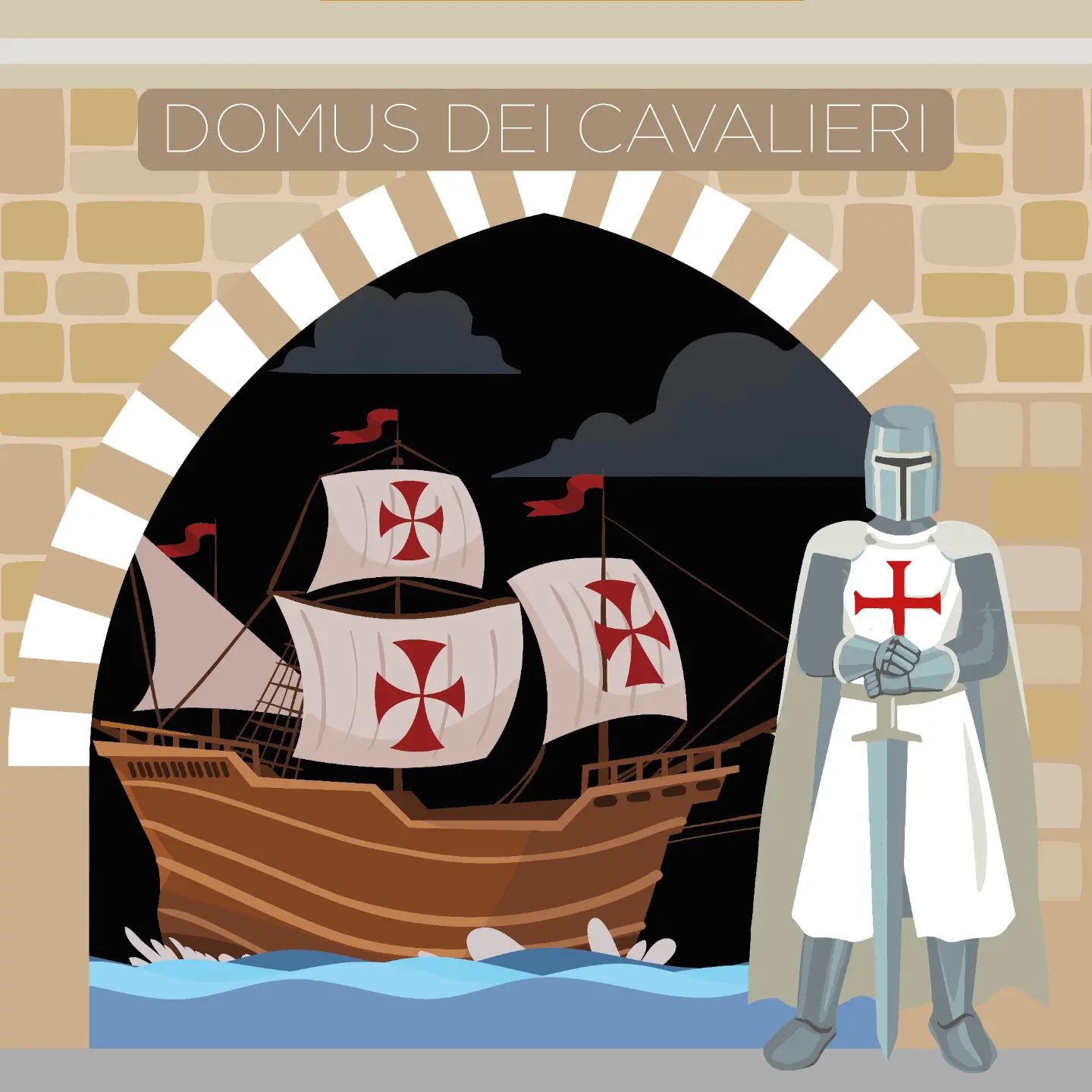 Brindisi e i Templari (e il processo) – [Giacomo Carito + Altri]