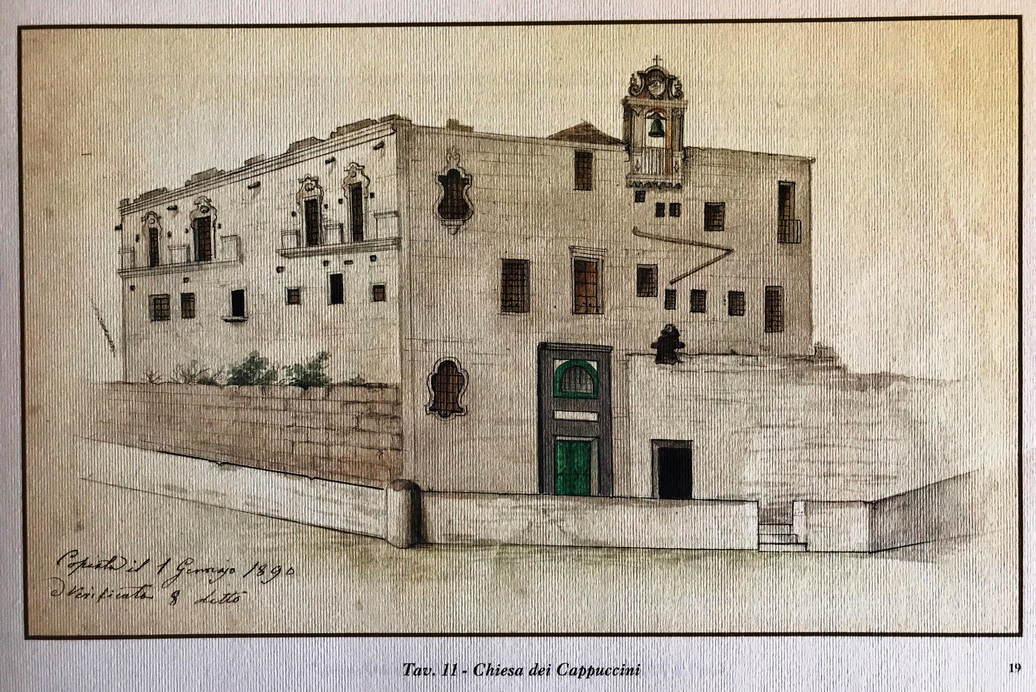 A fine 800 il Convento dei Cappuccini con la sua Chiesa fu sede della prima Scuola Agraria di Brindisi – [Gianfranco Perri + Altri]