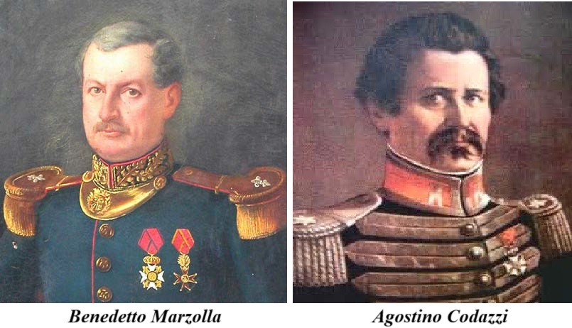Benedetto Marzolla il geografo brindisino e l’italovenezuelano Agostino Codazzi – [G. Perri + D. Novembre + G. Membola]