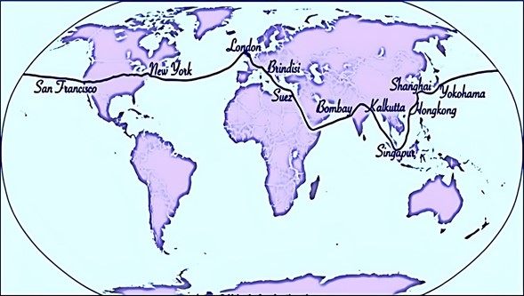 Il giro del mondo in 80 giorni via Brindisi – [Gianfranco Perri]