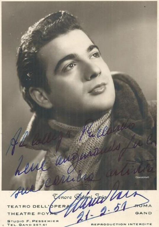 Gianni Iaia: il tenore brindisino nato nel 1924 avrebbe compito 100 anni il 7 ottobre – [Gianfranco Perri + L. Maci + G. Membola]