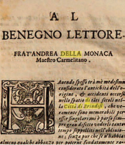 Da erranti a pellegrini brindisini: storia di accademie e stili