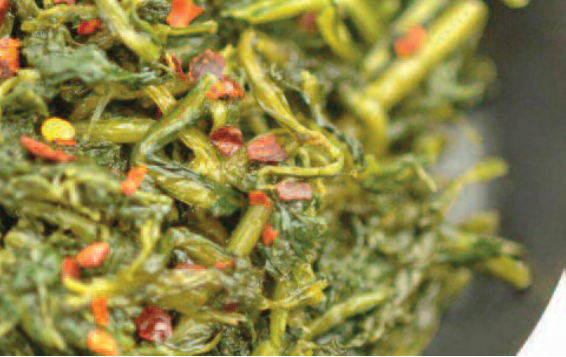 Un’estate brindisina al mare con cicoria stufata