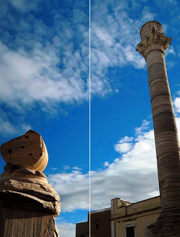 Quando a Brindisi cadde la colonna romana