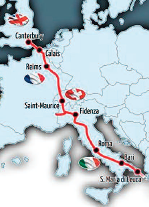 Via Francigena del Sud: i luoghi, le mete, ma qualcosa non quadra