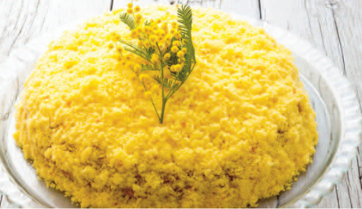 Anche per le donne brindisine una mimosa in dono, con ricetta inclusa