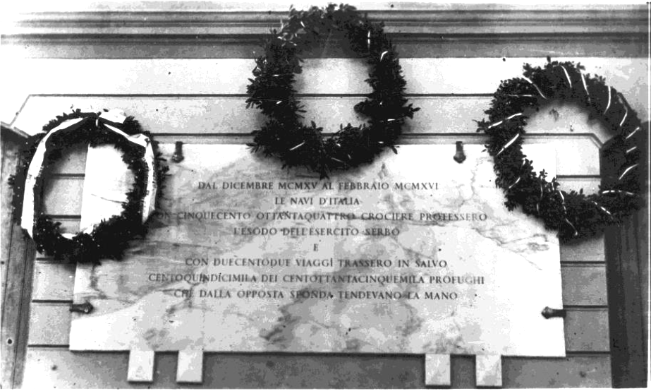 Il salvataggio dell’esercito serbo a Brindisi nella Prima guerra mondiale [D. Urgesi + G. Allegrini]