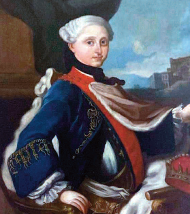 Ferdinando IV di Napoli (poi I delle Due Sicilie) soggiornò a Brindisi nel 1797 – [Giovanni Membola]
