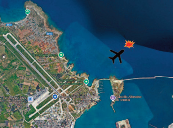 L’incidente aereo Trans Mediterranean a Brindisi nel luglio 1962 – [Giovanni Membola]