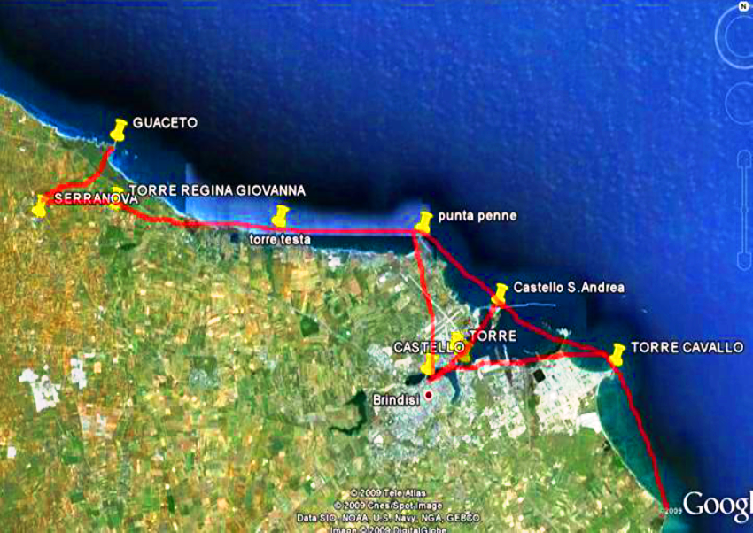 Le torri costiere di Brindisi – [Gruppo Archeo + A. Caiulo]