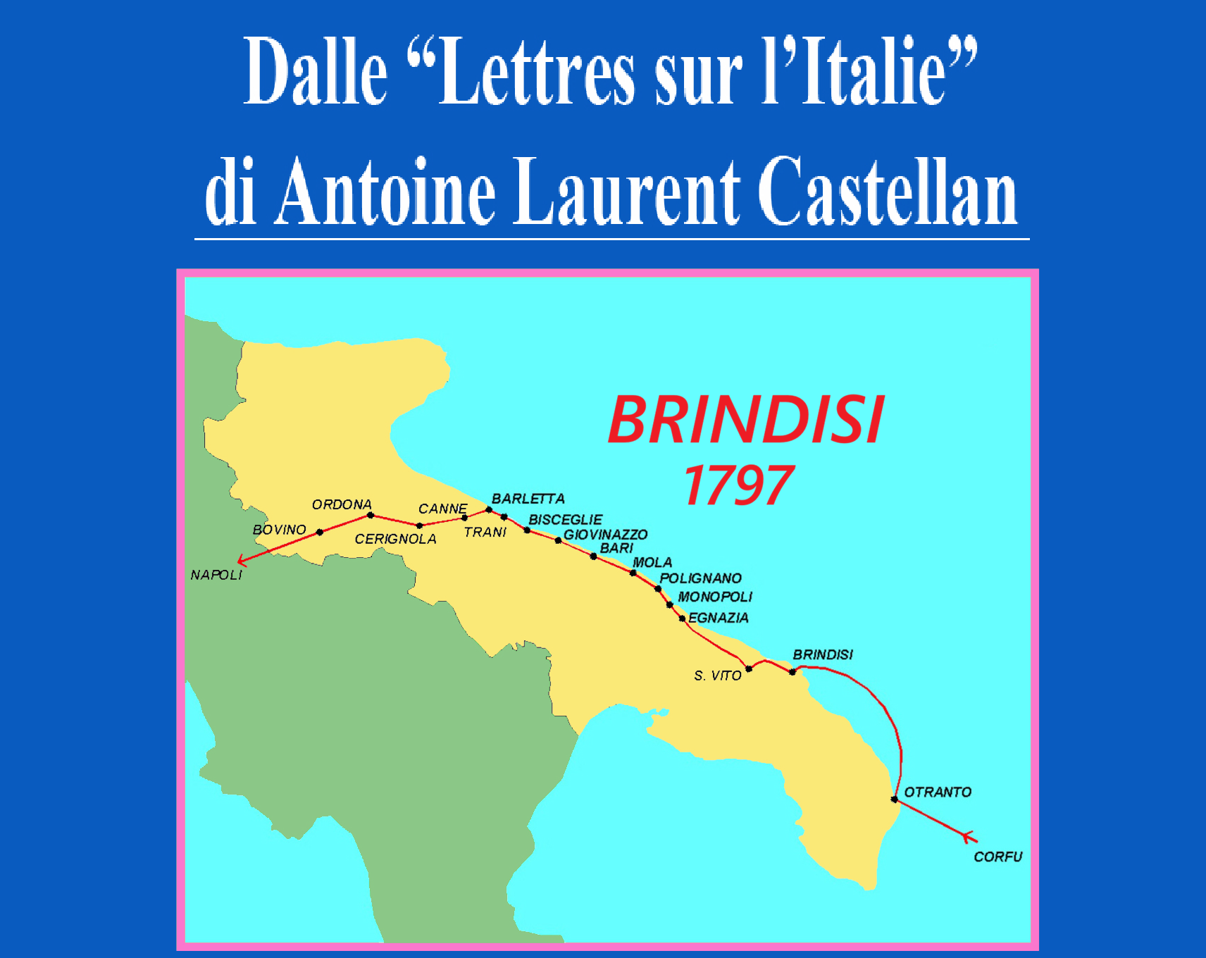 Brindisi in: “Lettere dal Sud Italia” 1797 – [Antoine Laurent Castellan]