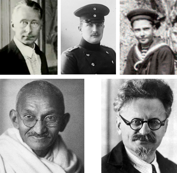Visitanti illustri di Brindisi nel Primo 900: Federico Guglielmo e Eitel Federico di Prussia – Umberto di Savoya – Mahatma Gandhi – Leon Trotsky