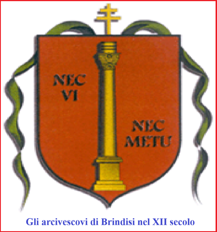 Gli arcivescovi di Brindisi nel XII secolo – [Giacomo Carito]