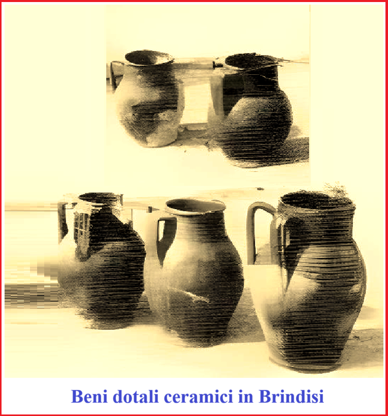 Beni dotali ceramici in Brindisi – [Giacomo Carito]