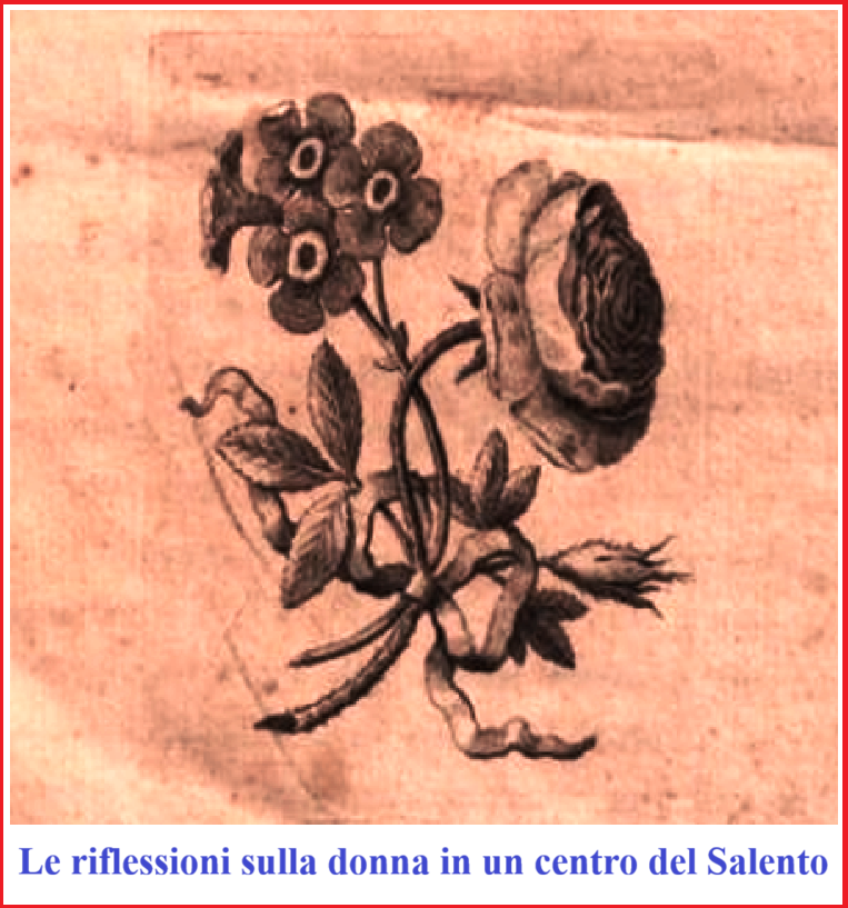 Le riflessioni sulla donna in un centro del Salento – [Giacomo Carito]
